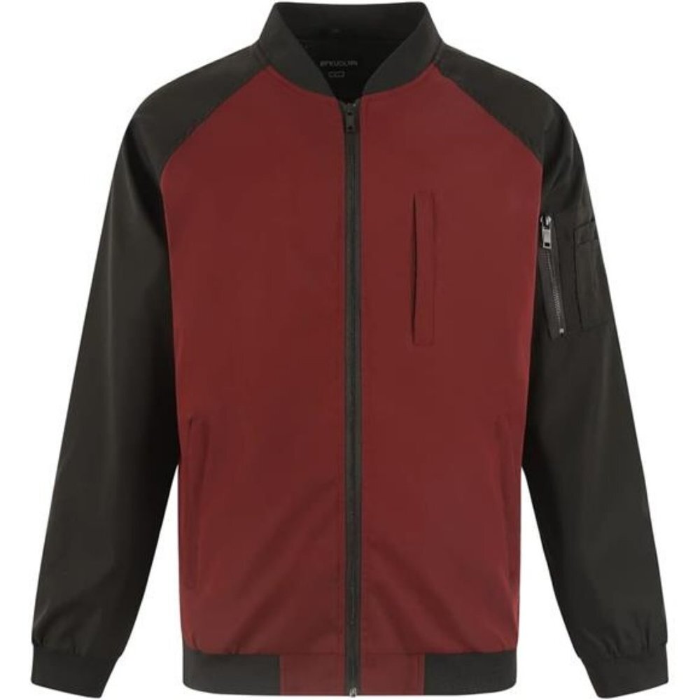 Men's Slim Fit Lightweight Softshell Flight Bomber Jacket Coat